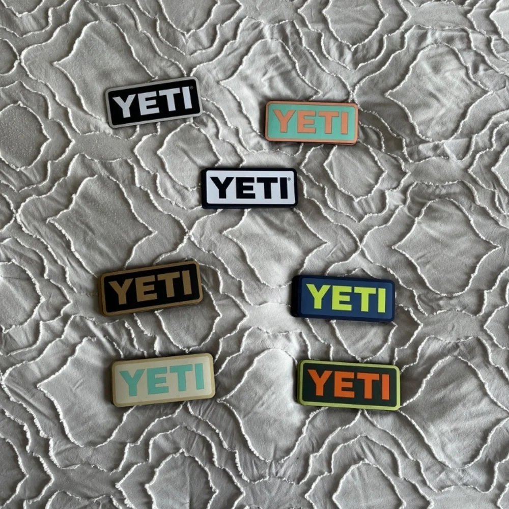 NEW Yeti Magnet - Sand w/ Aqua - Picture 5 of 5